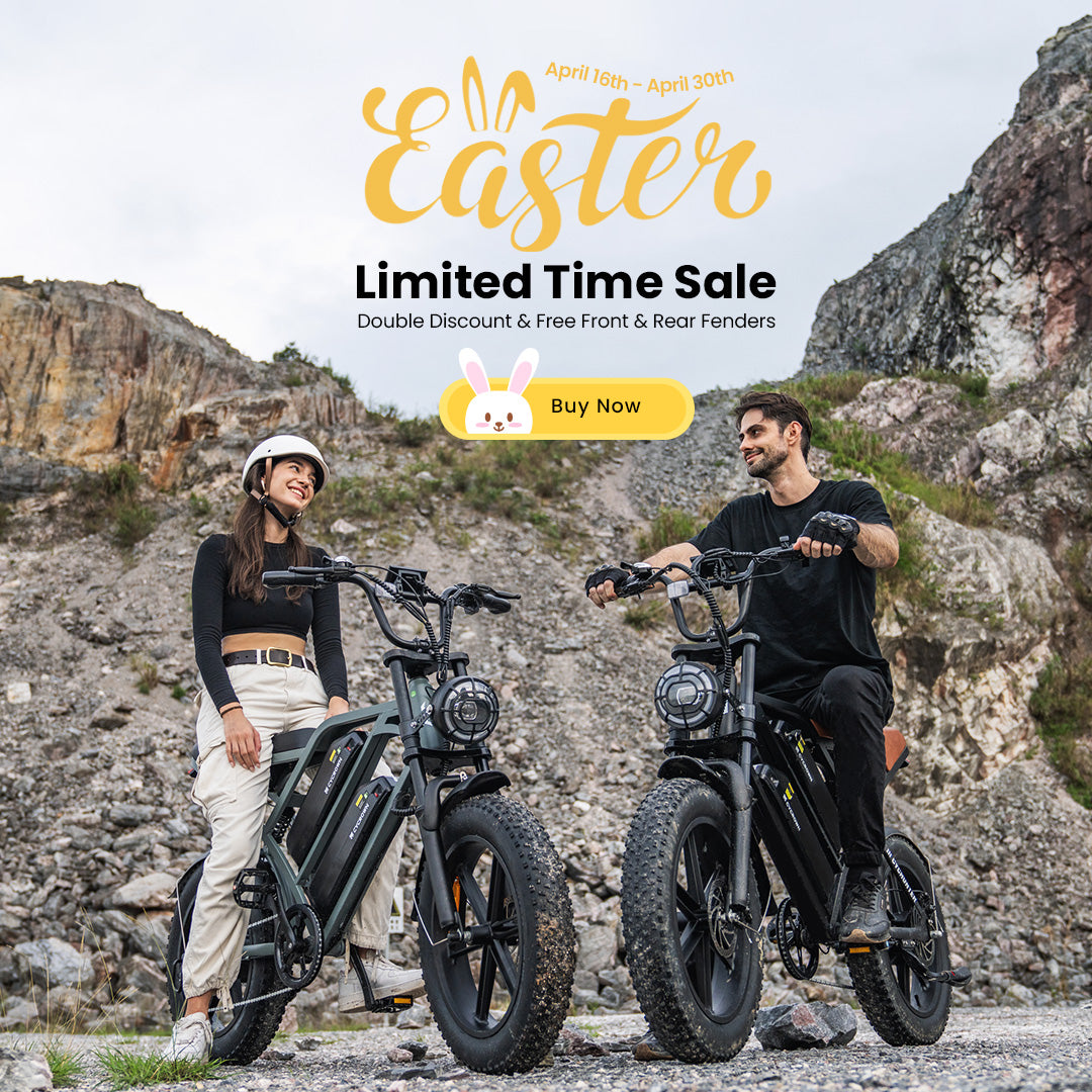 Easter Sale: Big Savings on CYCROWN E-Bikes