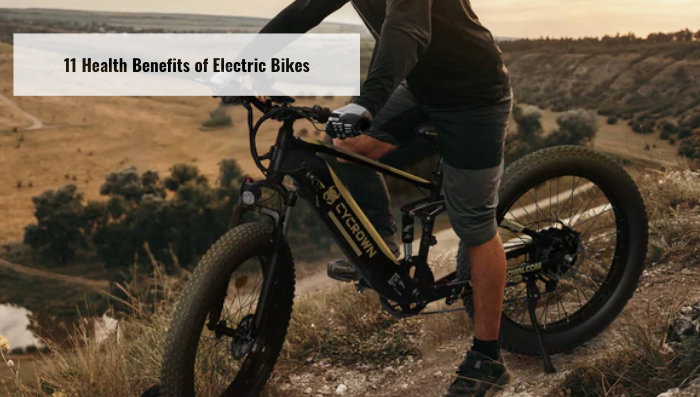 Image showcasing 11 Health Benefits of Electric Bikes: Mental & Social – CYCROWN