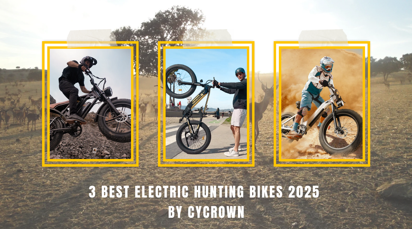 3 Best Electric Hunting Bikes 2025 by Cycrown