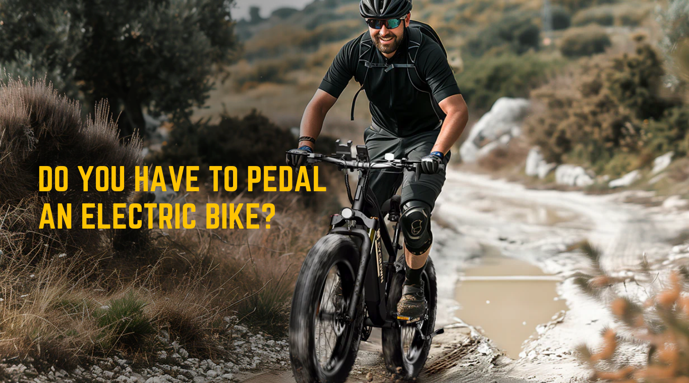 Do You Have to Pedal an Electric Bike? Find Out Here