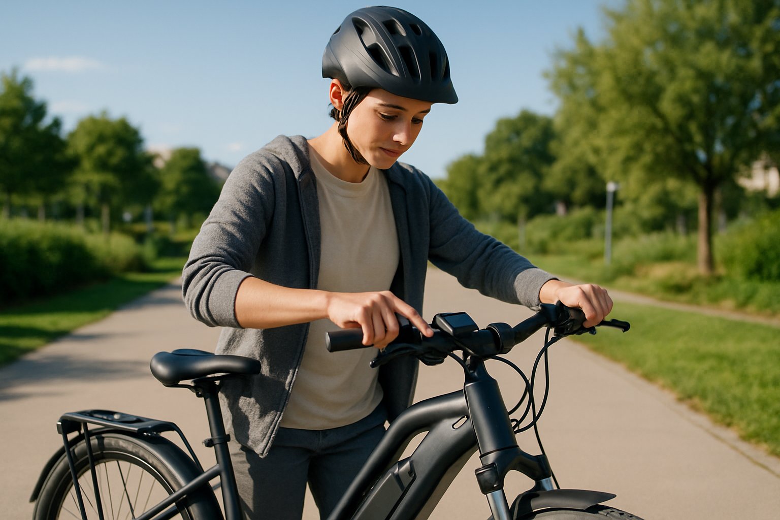 how to use an electric bike