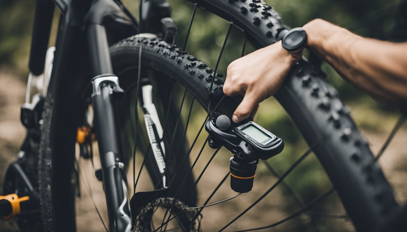 mountain bike tire pressure