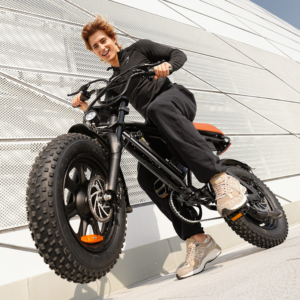 CycRun Vintage Moped Ebike