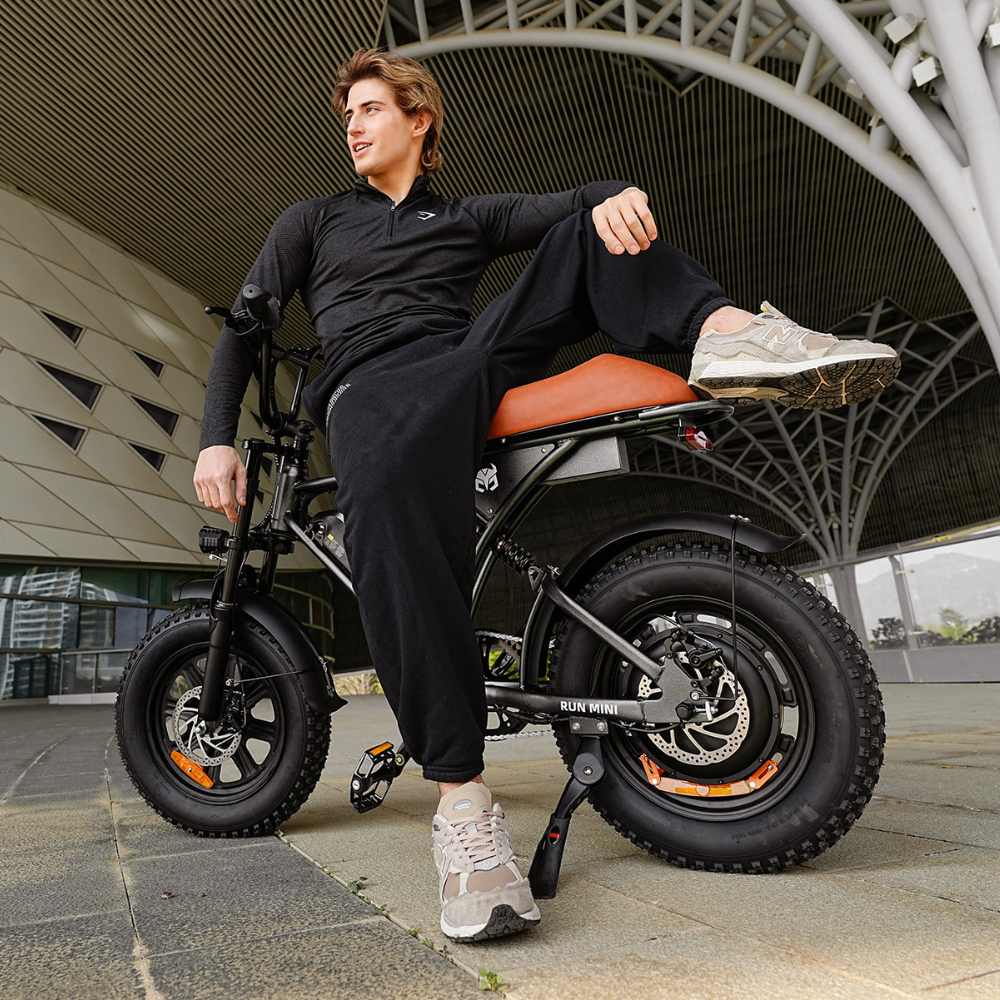 CycRun Vintage Moped Ebike