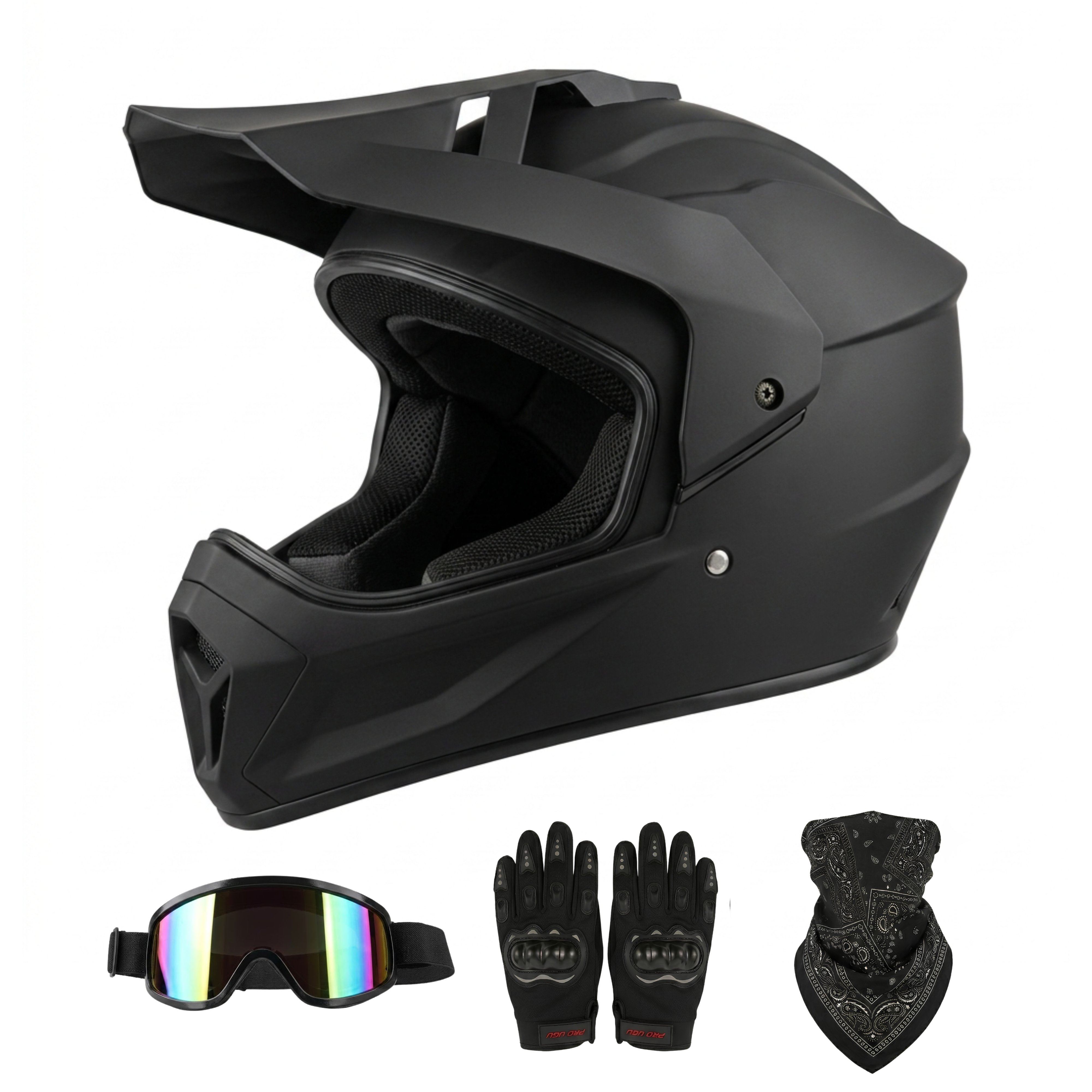 Full-Face Off-Road Dirt Bike Helmet