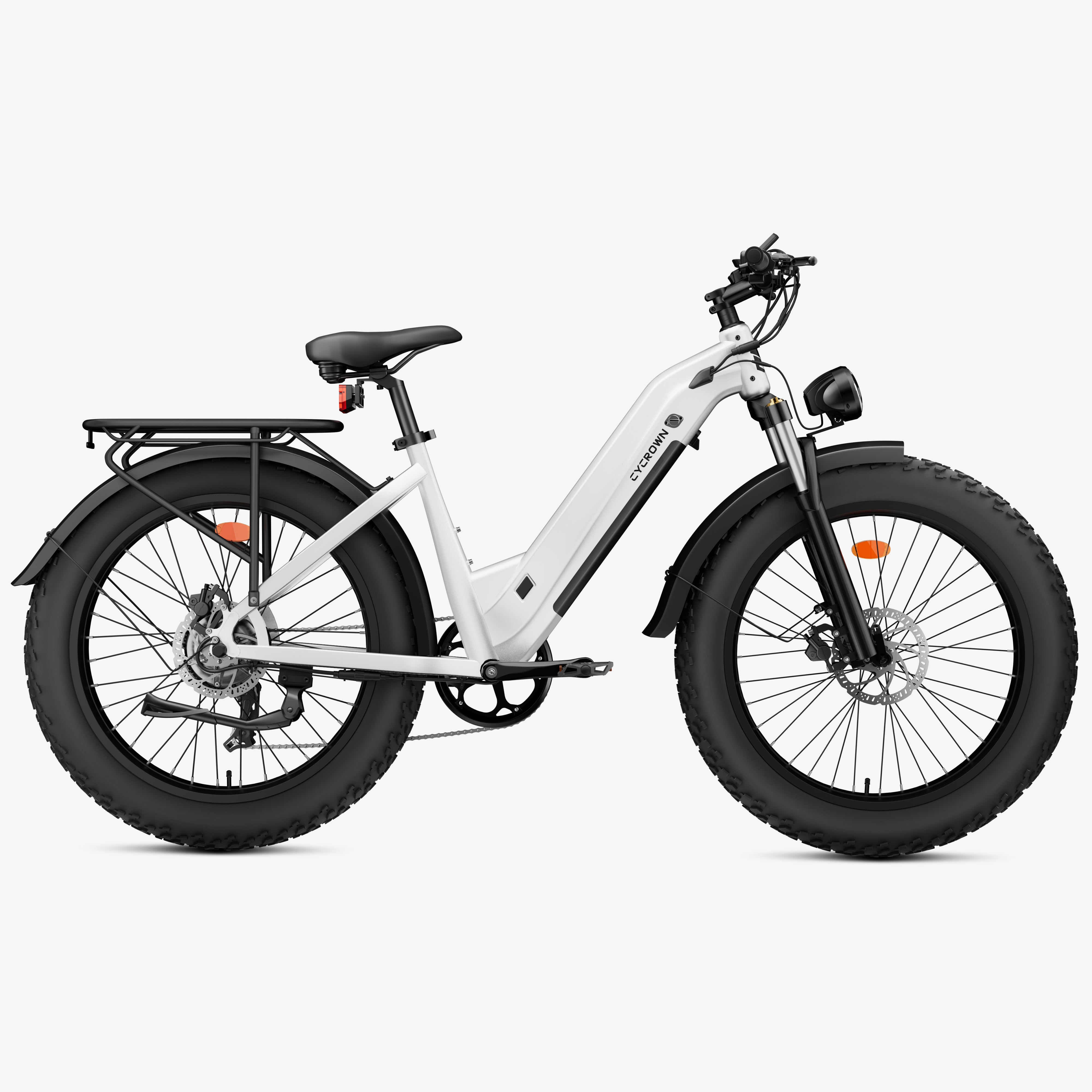 CycVerve 28 MPH Top-Speed Fat Tire Ebike