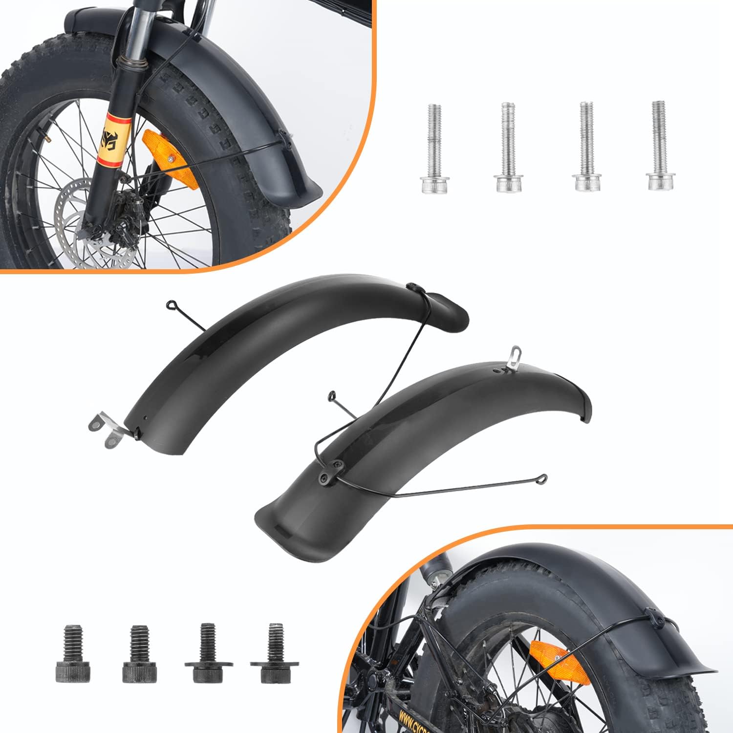 Ebike Front & Rear Fenders