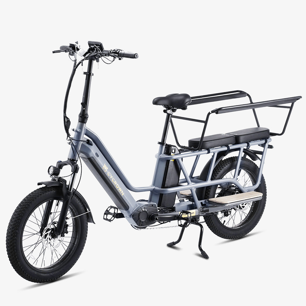 CycWagen Dual Battery Longtail Cargo Ebike