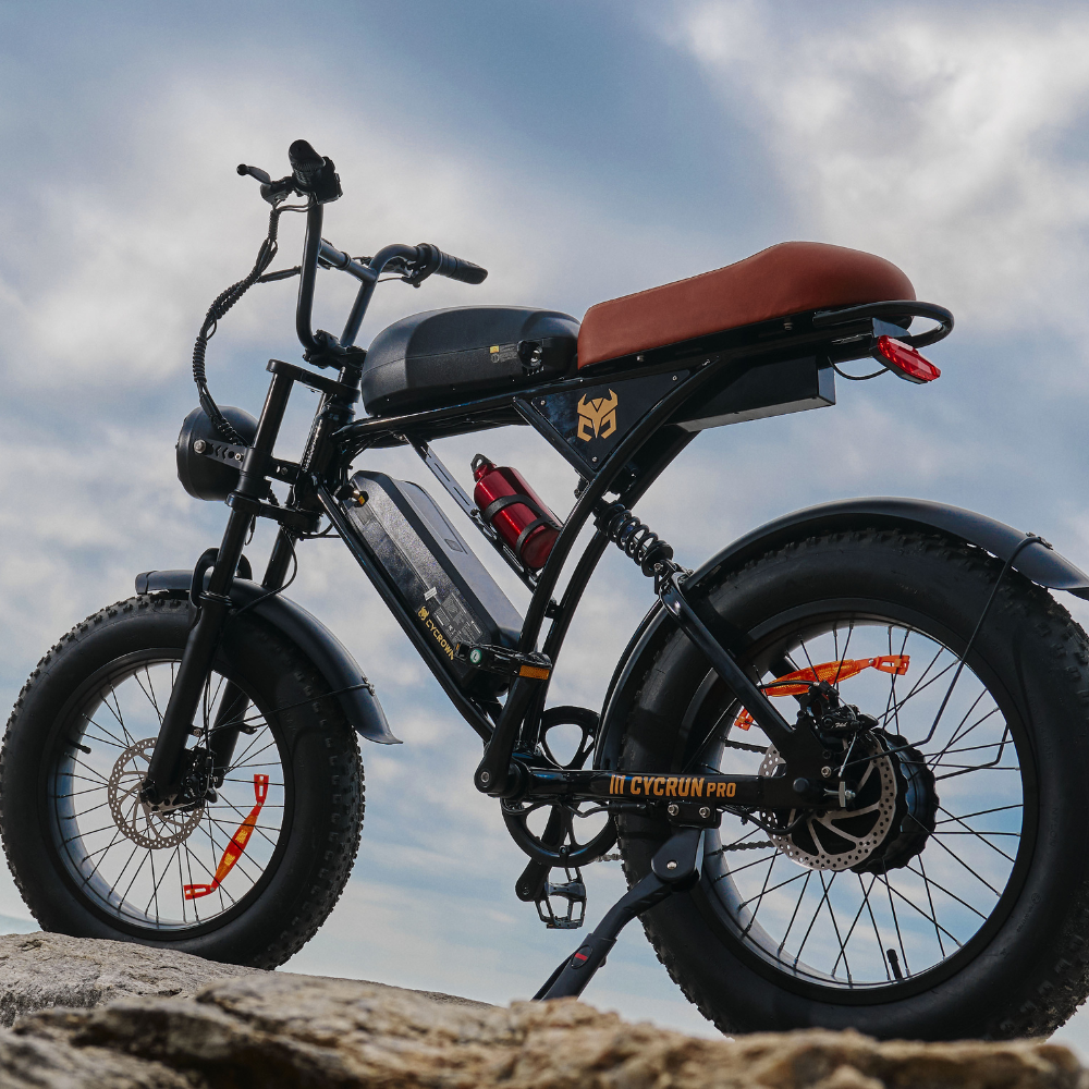 CycRun Vintage Moped Ebike