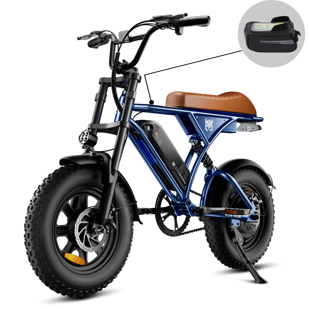 Run Mini Vintage Moped Ebike