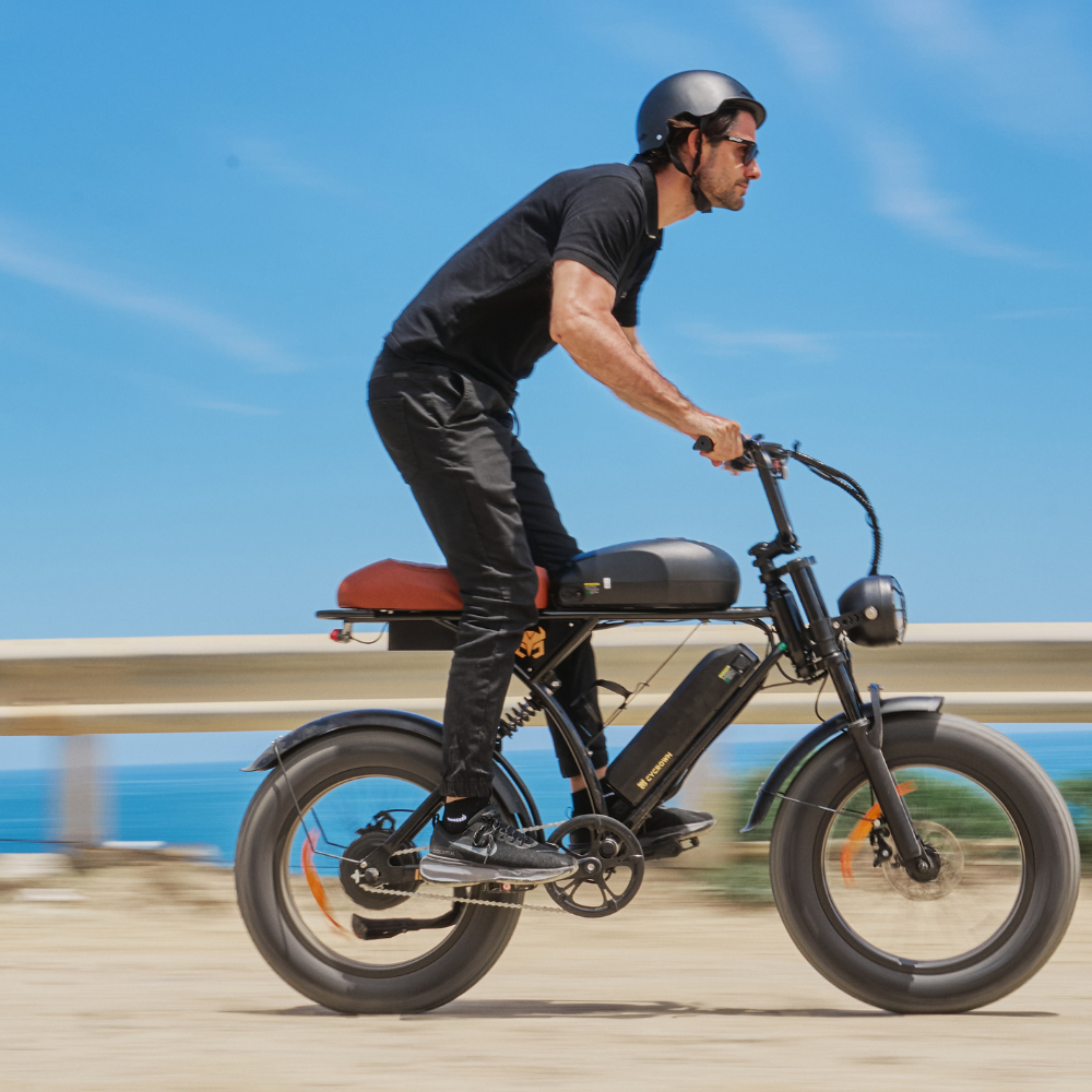 CycRun Vintage Moped Ebike