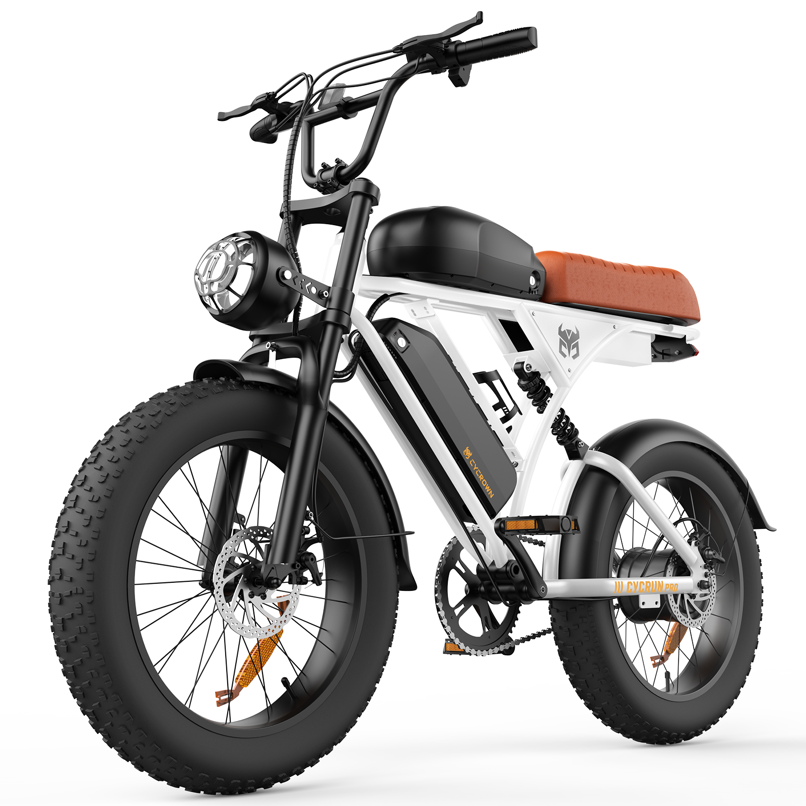 CycRun Vintage Moped E-Bike