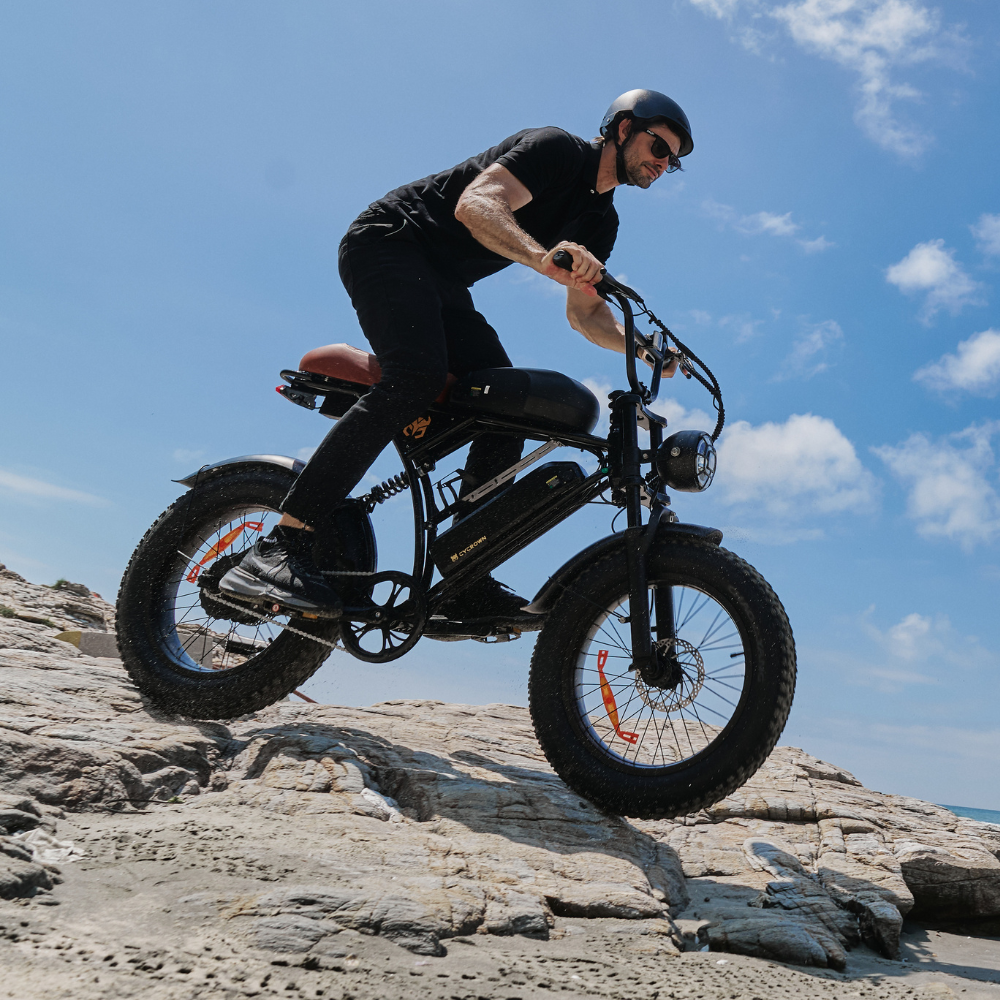 CycRun Vintage Moped Ebike