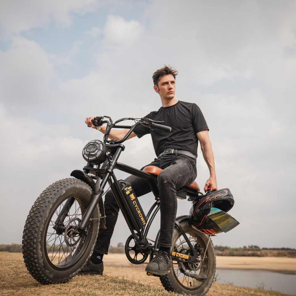 CycRun Vintage Moped Ebike