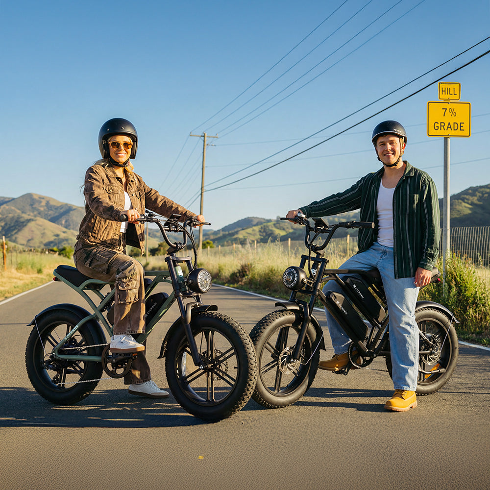 CycHunter Moped-Style Ebike