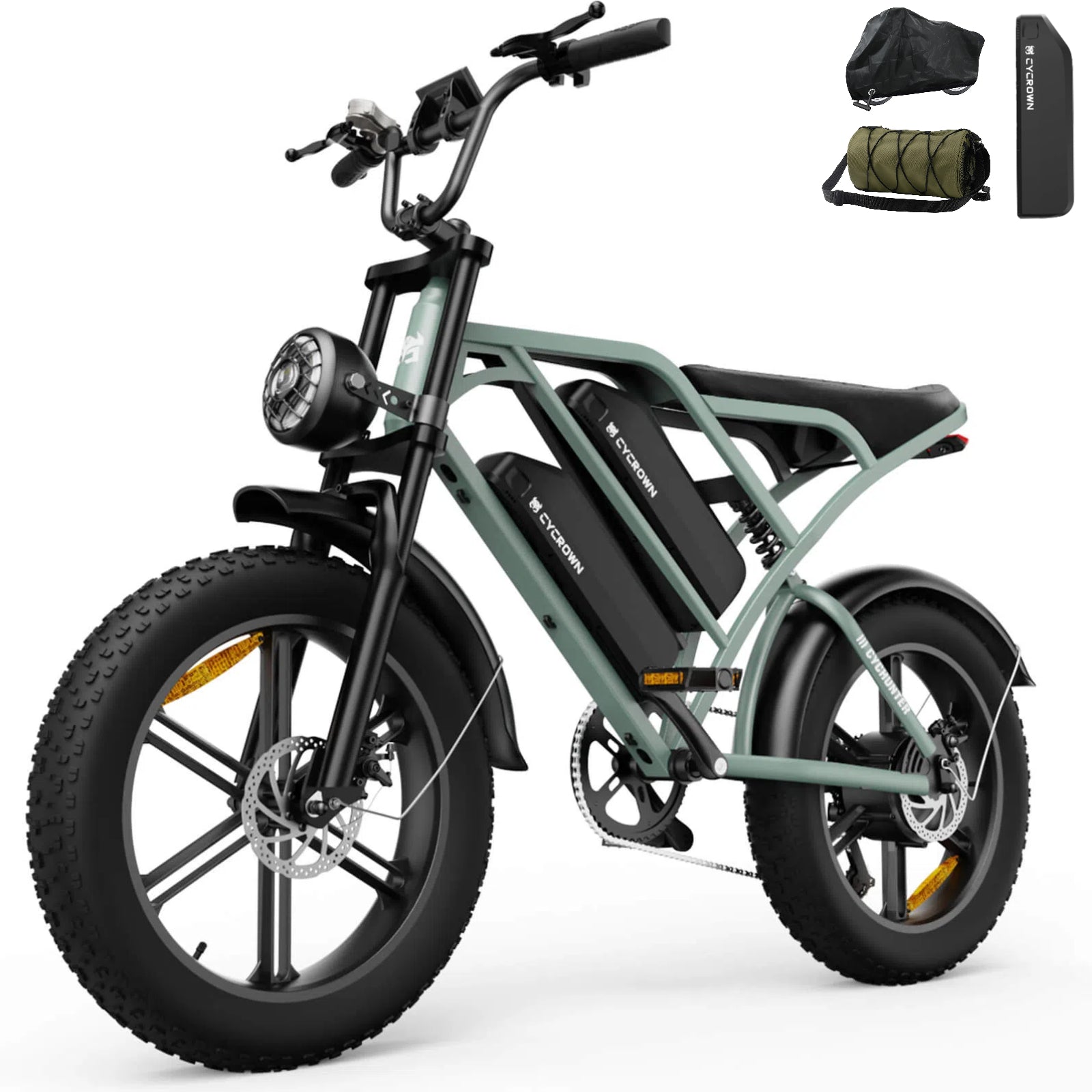 CycHunter Moped-Style E-Bike