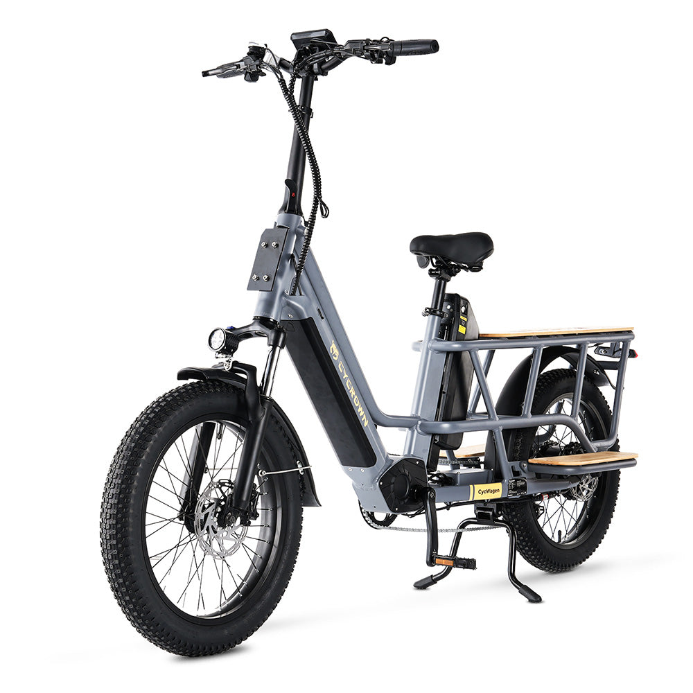 CycWagen Dual Battery Longtail Cargo Ebike