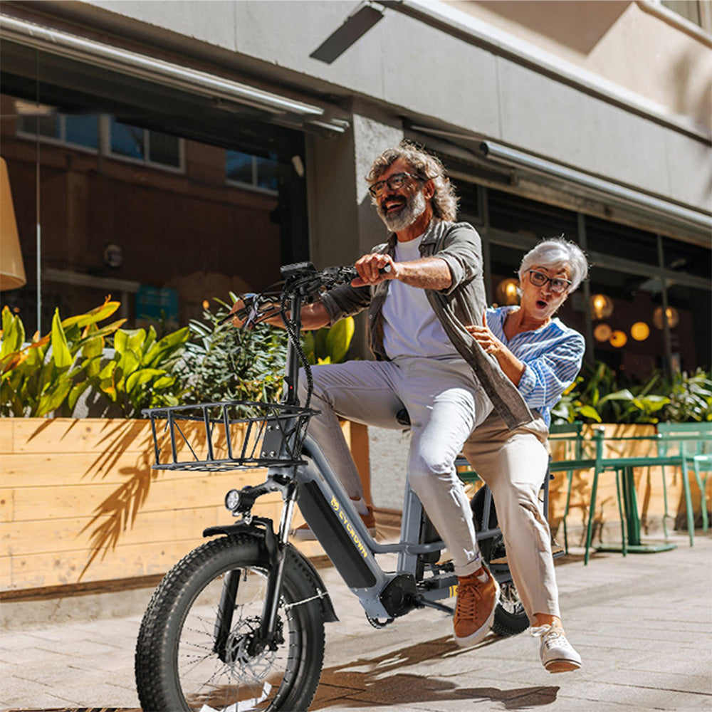 CycWagen Dual Battery Longtail Cargo Ebike