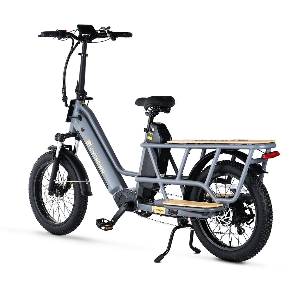 CycWagen Dual Battery Longtail Cargo Ebike