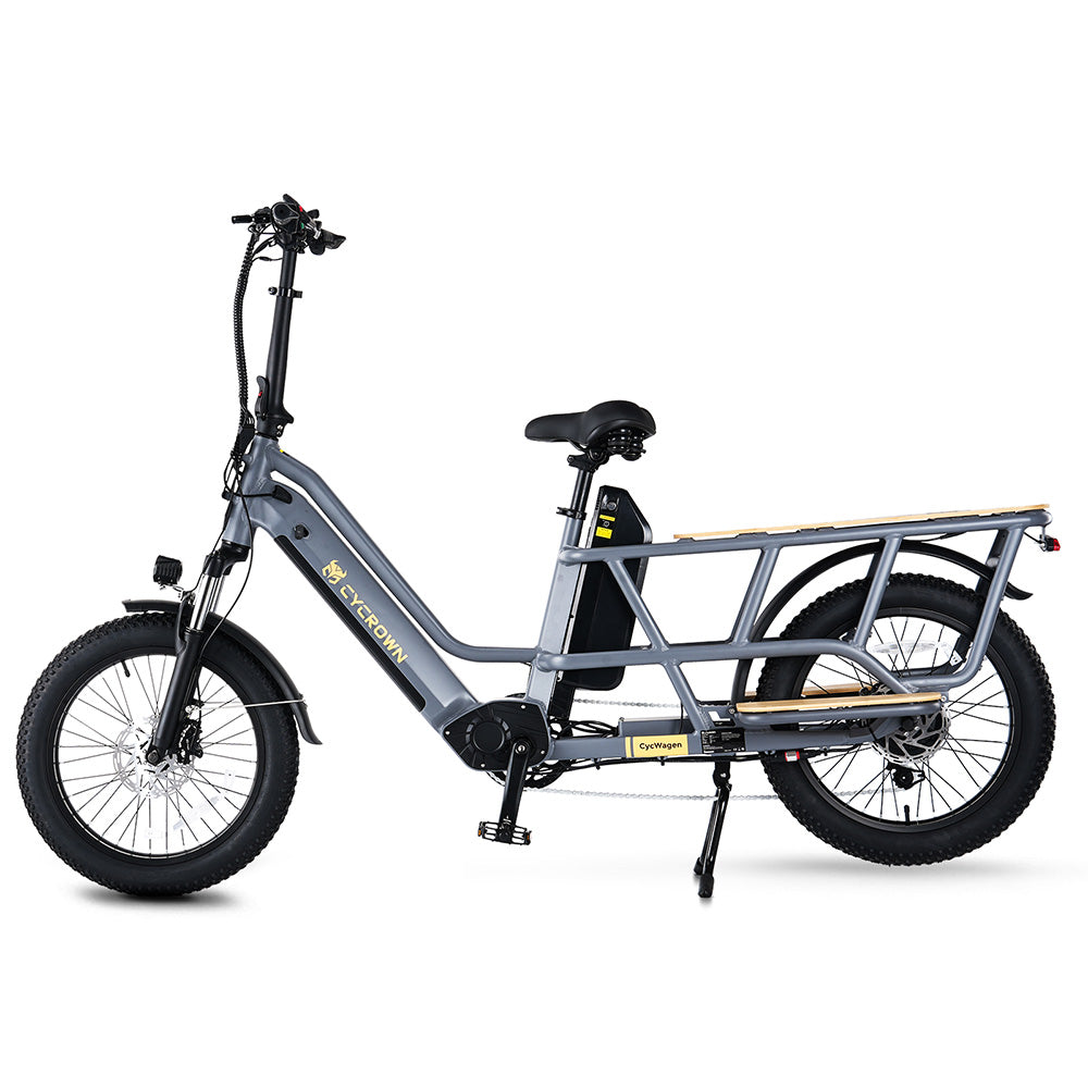 CycWagen Dual Battery Longtail Cargo Ebike