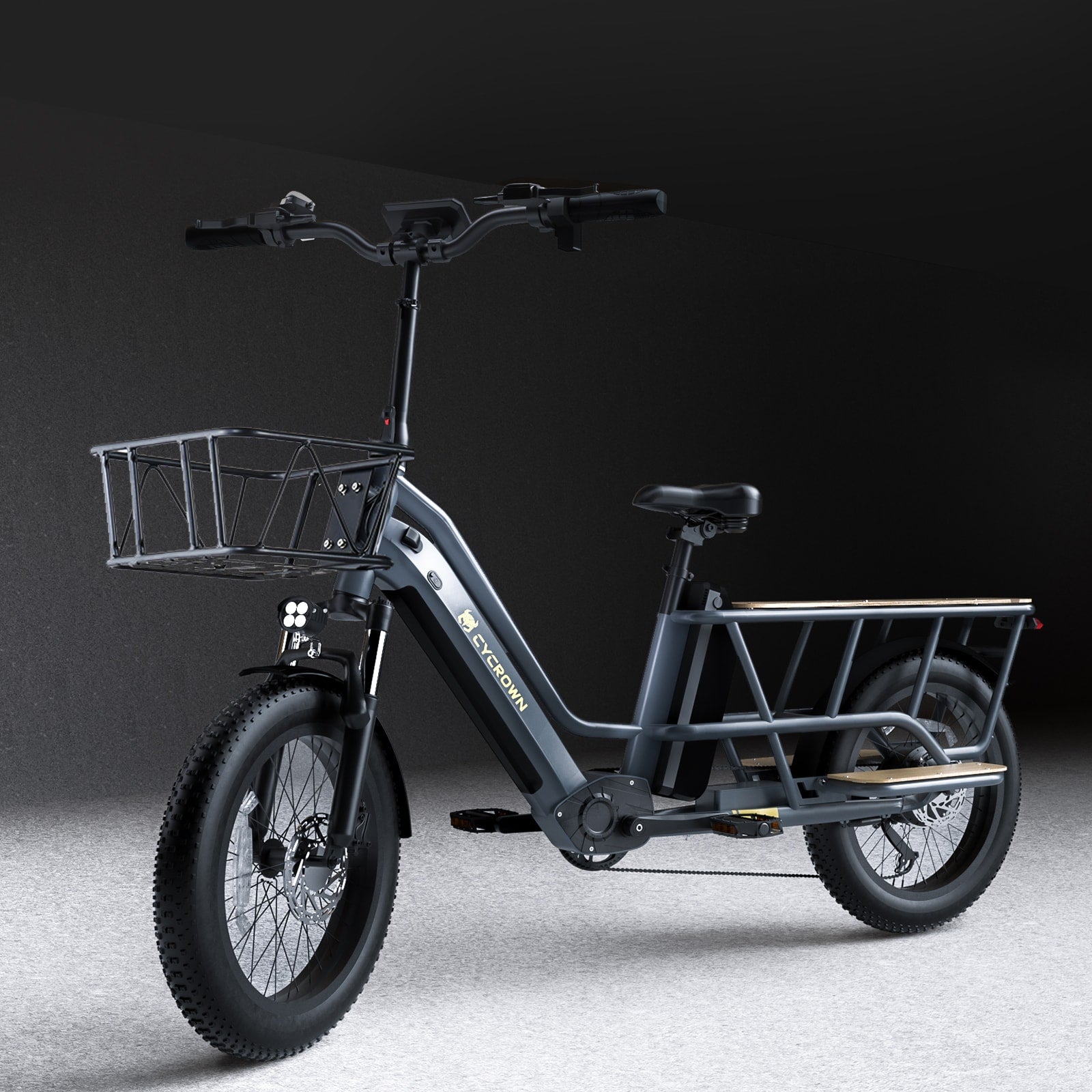 CycWagen Dual Battery Longtail Cargo Ebike