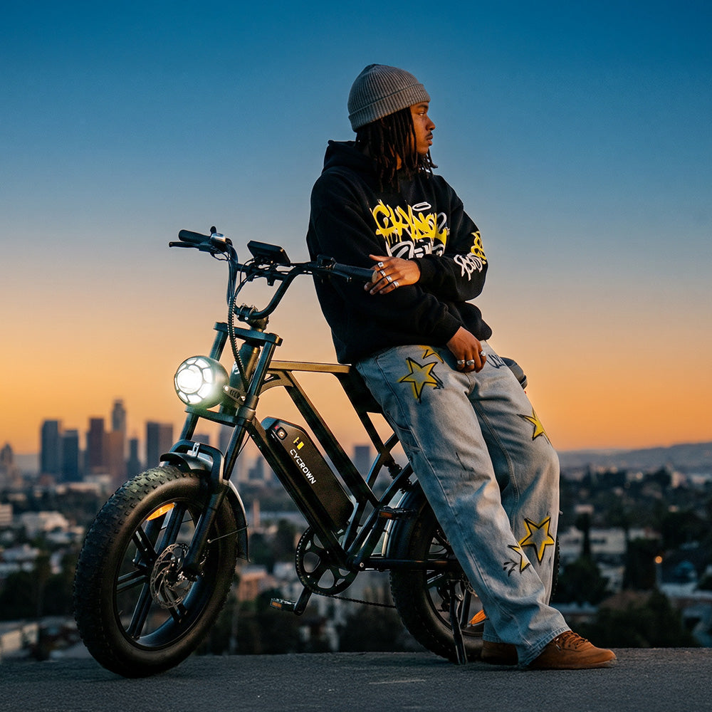 CycHunter 2.0 Moped-Style Ebike