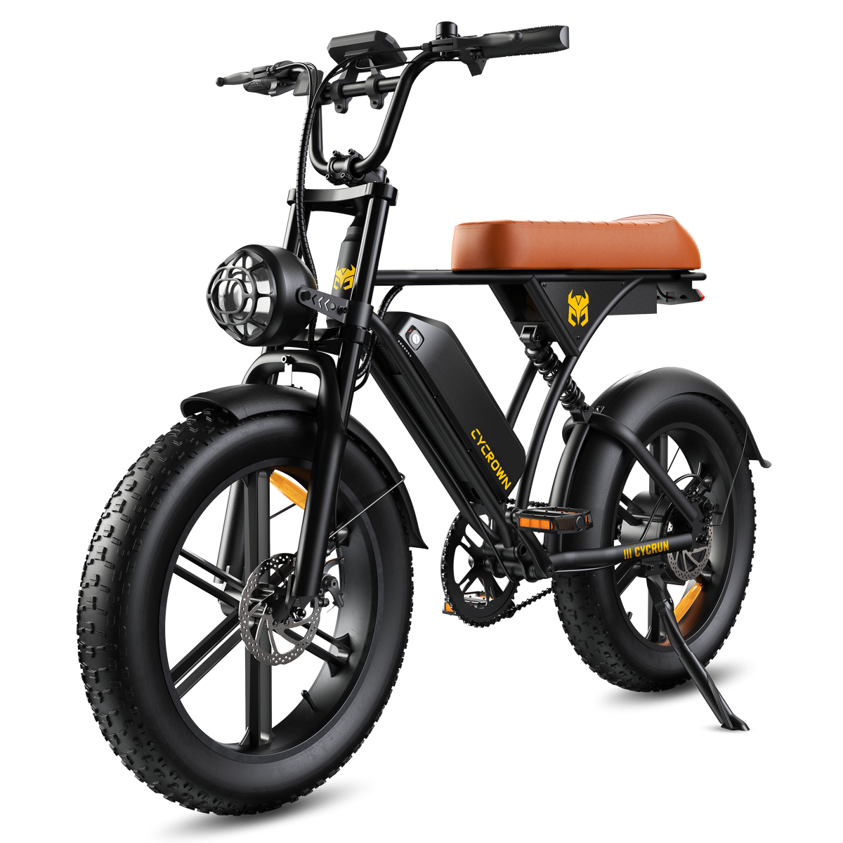 CycRun 2.0 Vintage Moped E-Bike