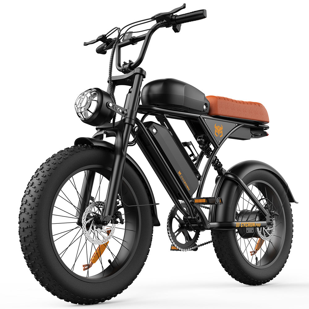 CycRun Vintage Moped Ebike
