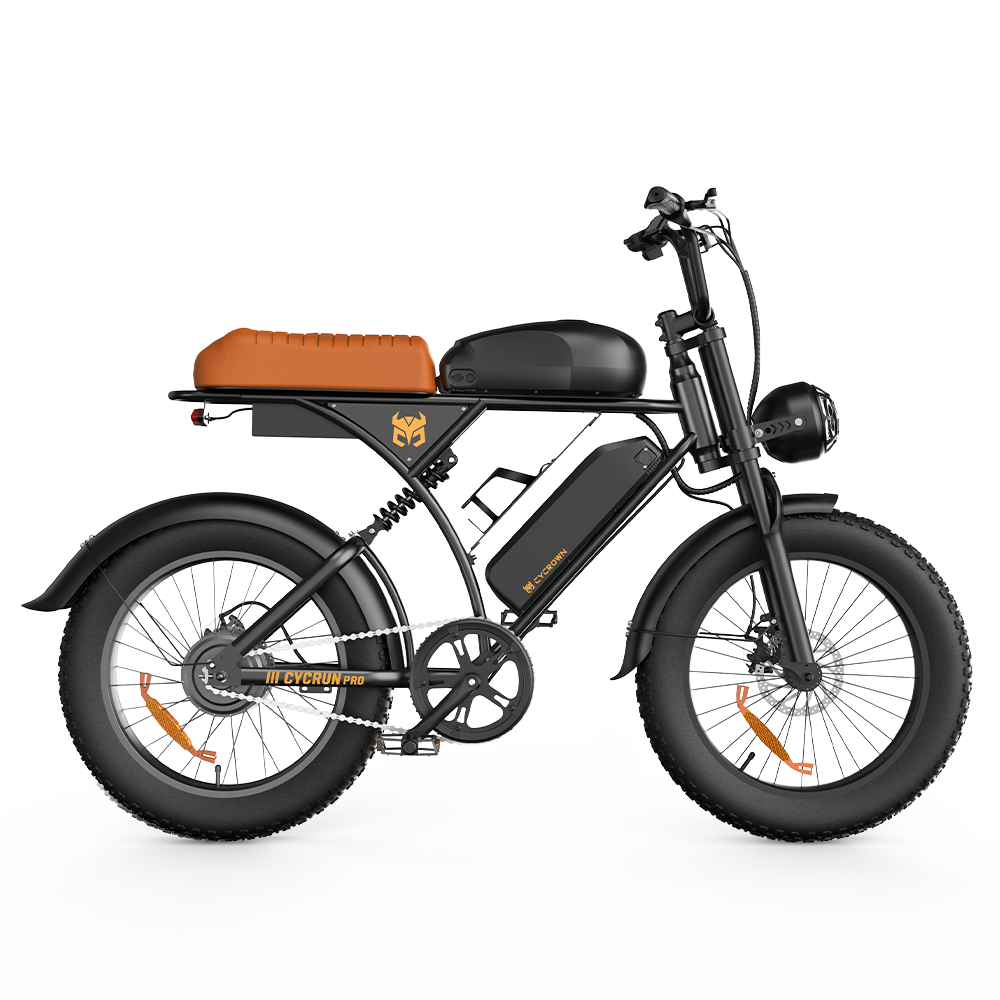 CycRun Vintage Moped Ebike