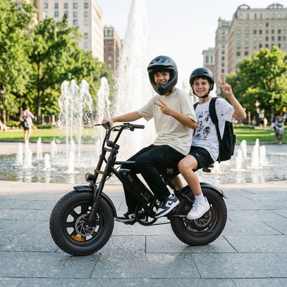 Run Mini Vintage Moped Ebike