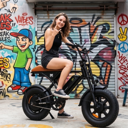 Run Mini Vintage Moped Ebike