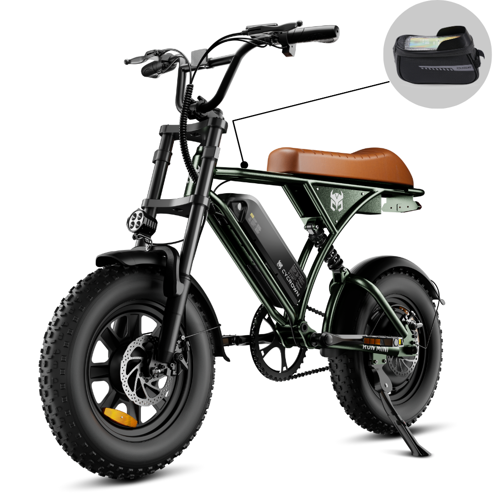 Run Mini Vintage Moped Ebike