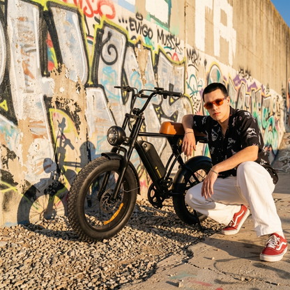 CycRun Vintage Moped Ebike