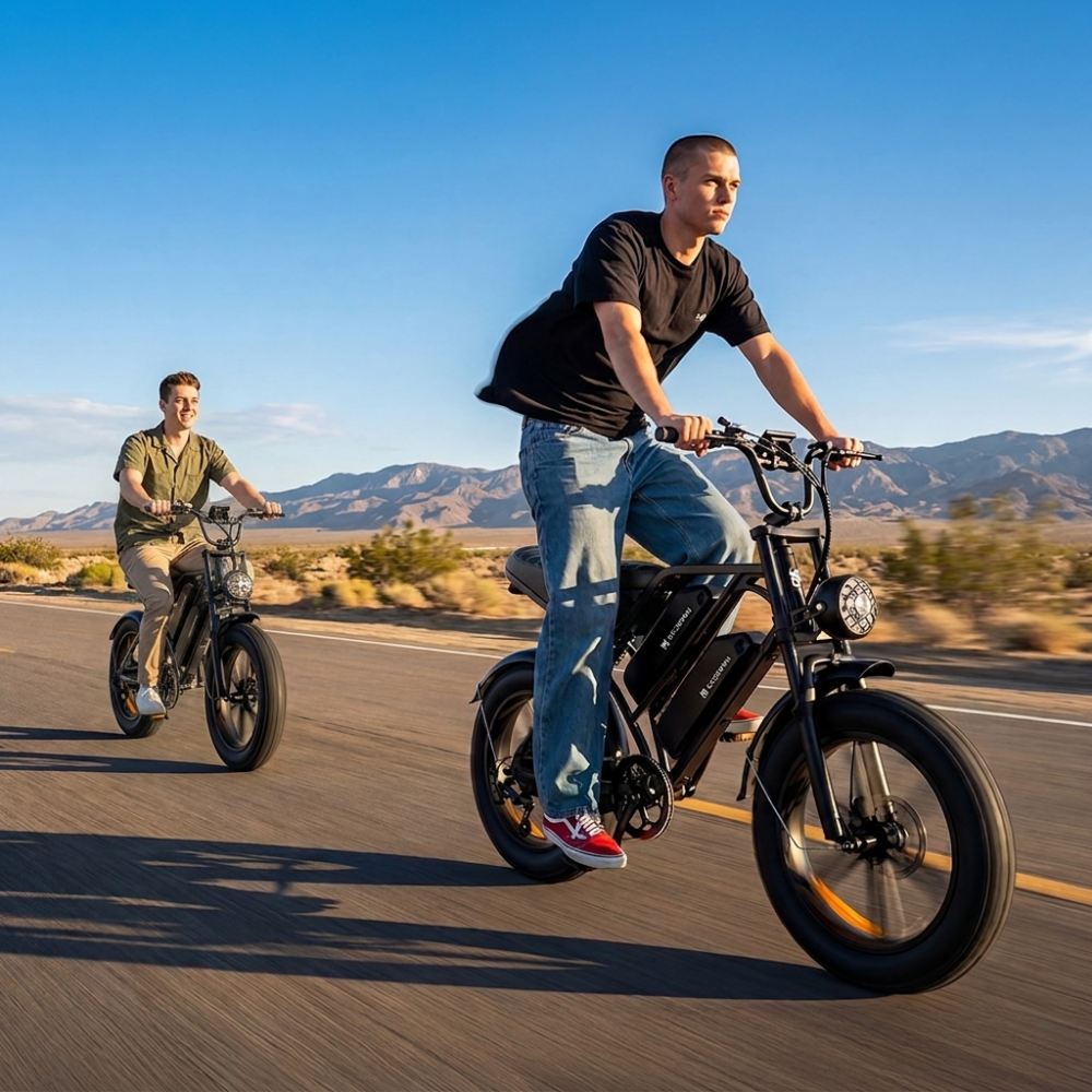 CycHunter 2.0 Moped-Style Ebike