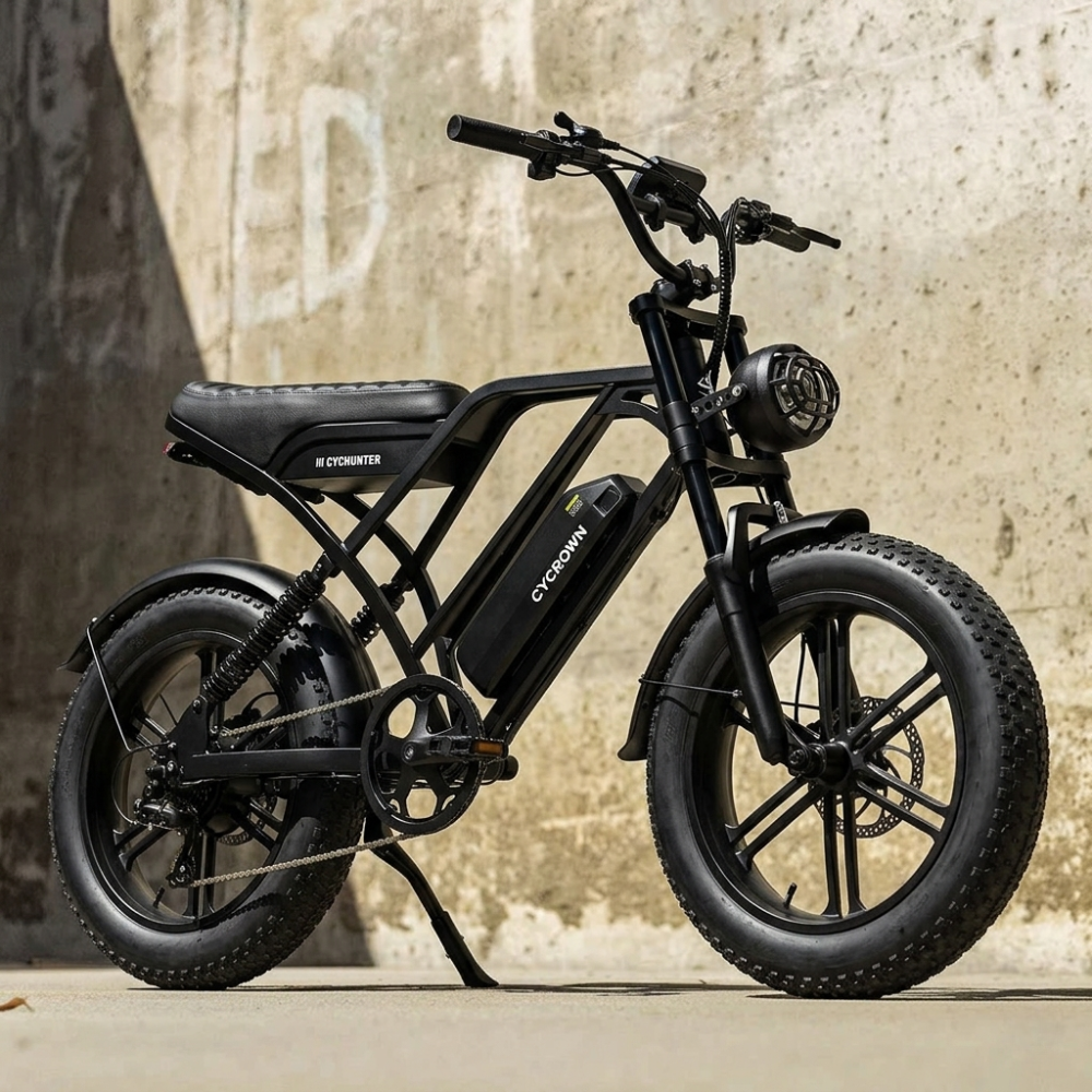 CycHunter 2.0 Moped-Style Ebike
