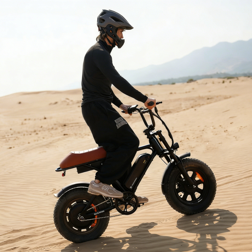 Run Mini Vintage Moped Ebike