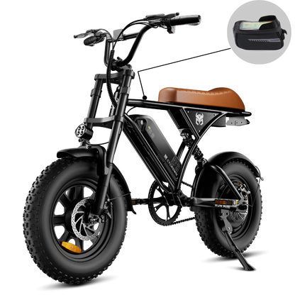 Run Mini Vintage Moped Ebike