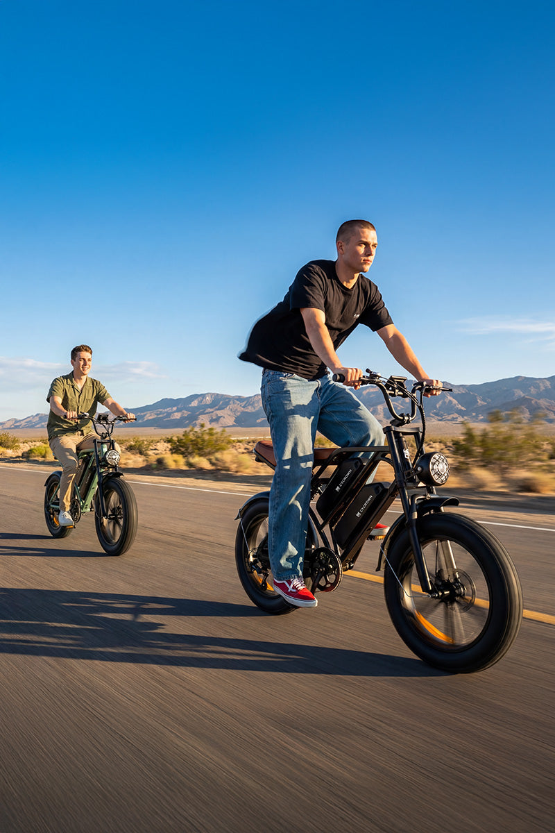 CycHunter Moped-Style Ebike – CYCROWN CycHunter Moped-Style Ebike – CYCROWN
