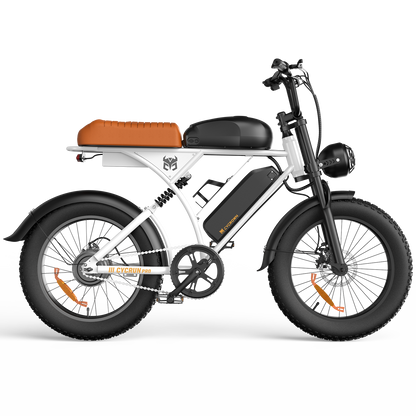 CycRun Vintage Moped E-Bike