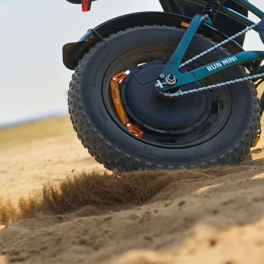 Run Mini Vintage Moped Ebike