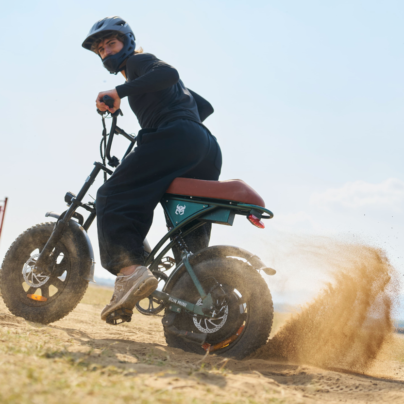 Run Mini Vintage Moped Ebike – CYCROWN