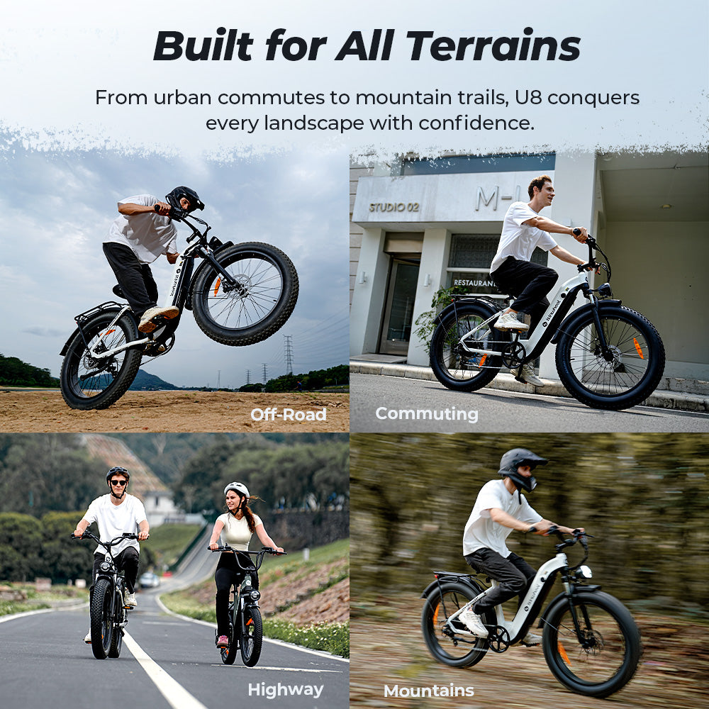 U8 Fat Tire Ebike
