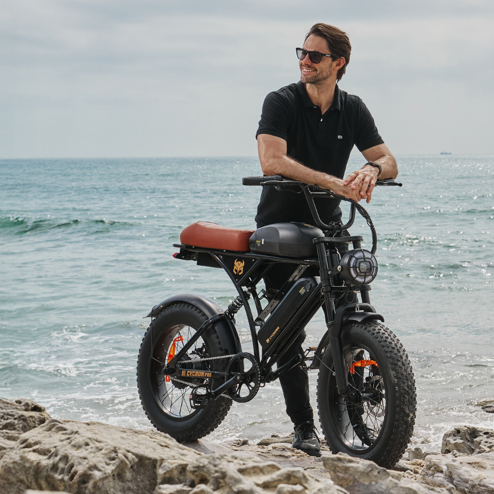 CycRun Vintage Moped Ebike