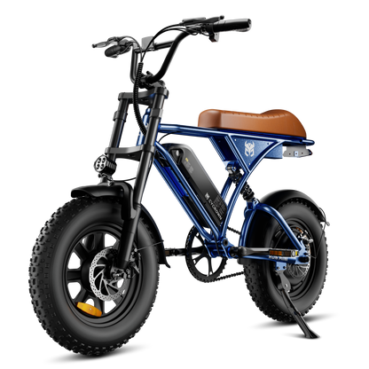 Run Mini Vintage Moped Ebike – CYCROWN