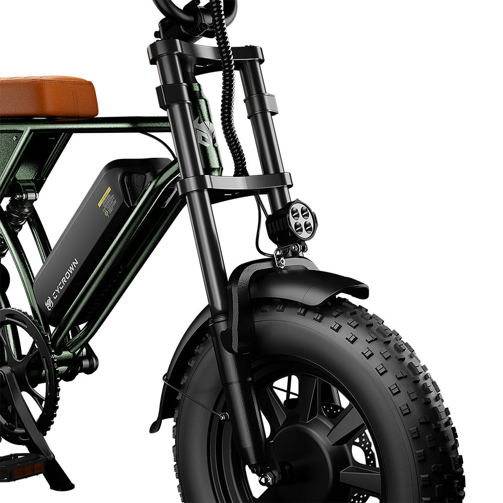 Run Mini Vintage Moped Ebike