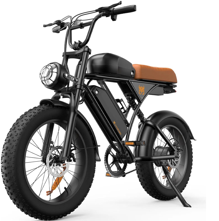 CycRun Vintage Moped Electric Bike