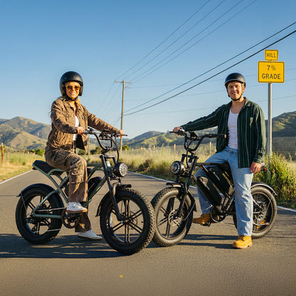CycHunter 2.0 Moped-Style Ebike