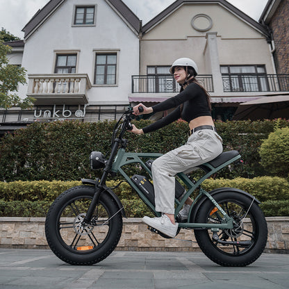 CycHunter Moped-Style Electric Bike