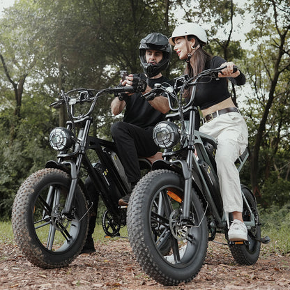 CycHunter Moped-Style Electric Bike