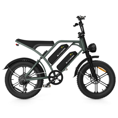 CycHunter Moped-Style Electric Bike